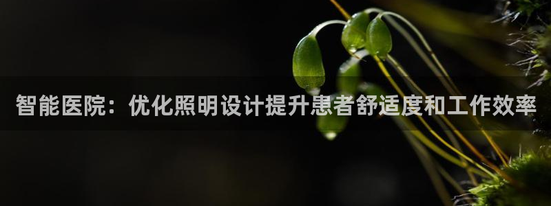 智能医院:优化照明设计提升患者舒适度和工